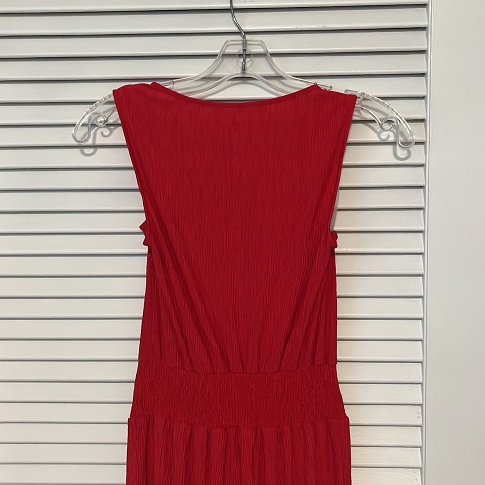 Red jumpsuit - Picture 4 of 5